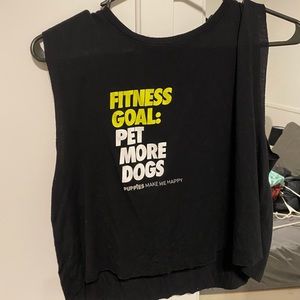Dog workout shirt